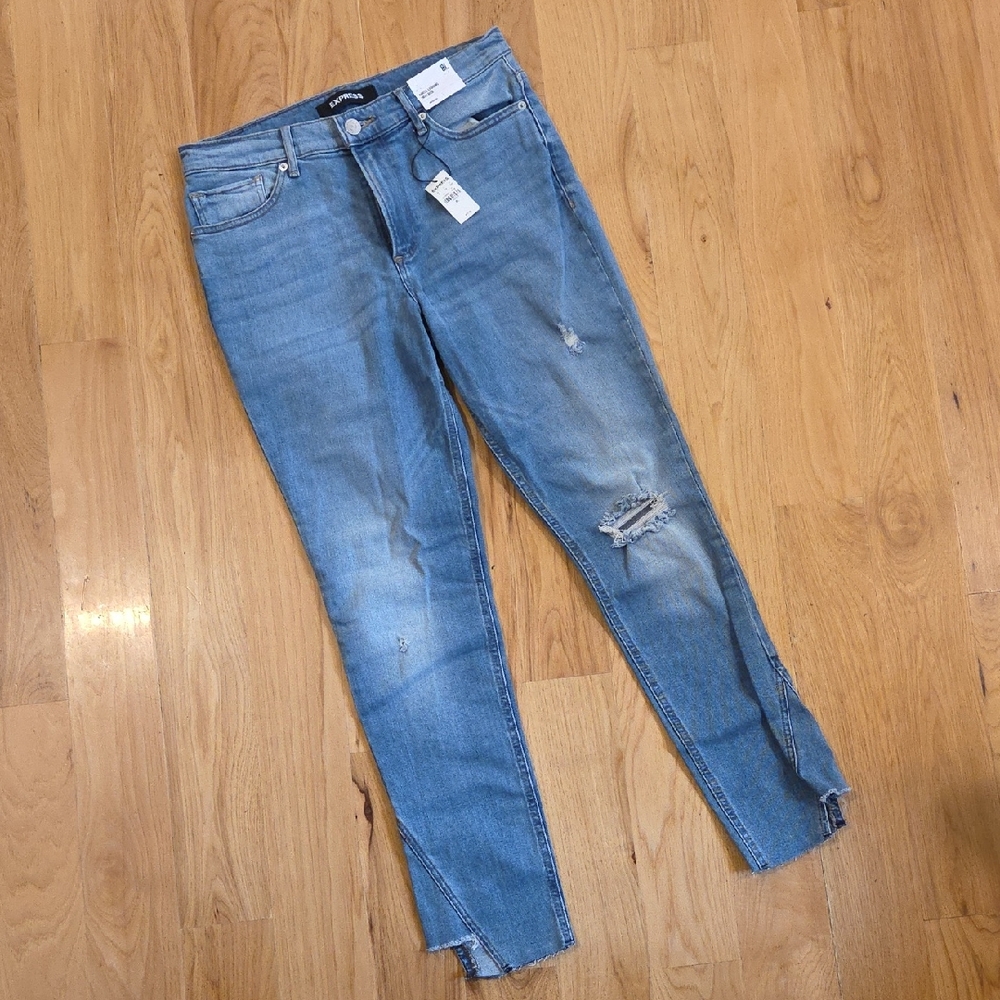 Express High Rise Jeans - Picture 2 of 5